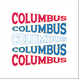 NATIONAL TEXT ART COLUMBUS Posters and Art